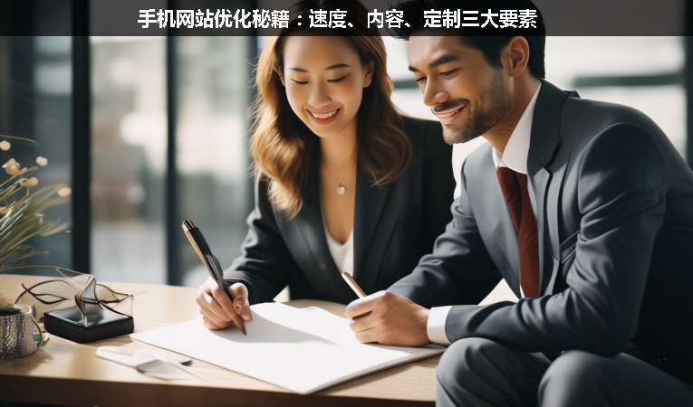 手機(jī)網(wǎng)站優(yōu)化秘籍：速度、內(nèi)容、定制三大要素